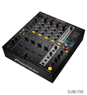Vermietung von Pioneer DJM-750 DJ-Mixer fr Hochzeit, Party und Event auf Mallorca
