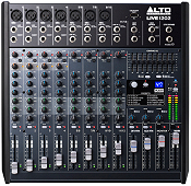 Vermietung und Verleih von Alto Live 1202  kompakt Live Mixer Mischpult auf Mallorca