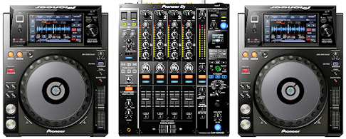 Vermietung - Verleih von Pioneer XDJ-1000 + DJM-900 NSX2 NEXUS DJ Set auf Mallorca