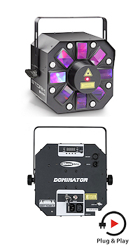 Rental of Showtec Dominator LED & Laser Light-Effectt in Mallorca