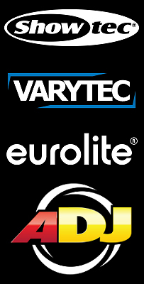 Rental of Showtec, Varytec, Eurolite & ADJ LED-Spots in Mallorca