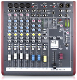 Hire Allen-Heath ZED 60-10FX compact Livemixer in Mallorca - Majorca