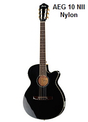 Hire Ibanez AEG10-II-BK Classic Guitar in Mallorca - Majorca Hire Ibanez AEG10-II-BK Classic Guitar in Mallorca - Majorca