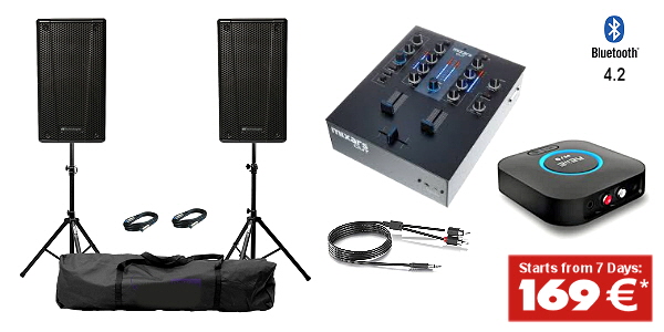Rental of MP3 Bluetooth music systems & audio systems for finca holidays in Mallorca Rental of MP3 Bluetooth music systems & audio systems for finca holidays in Mallorca