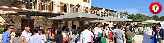 Locations & equipment for weddings, parties & events in Mallorca