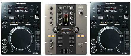 Hire Pioneer Pro DJ Set consist Pioneer DJM-250 & Pioneer CDJ-350 in Mallorca - Majorca