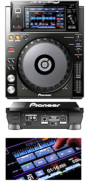 Vermietung und Verleih von Pioneer XDJ-1000 DJ-Player auf Mallorca