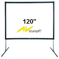 Vermietung von Stumpfl Vario 32 professionelle Video-Leinwand auf Mallorca